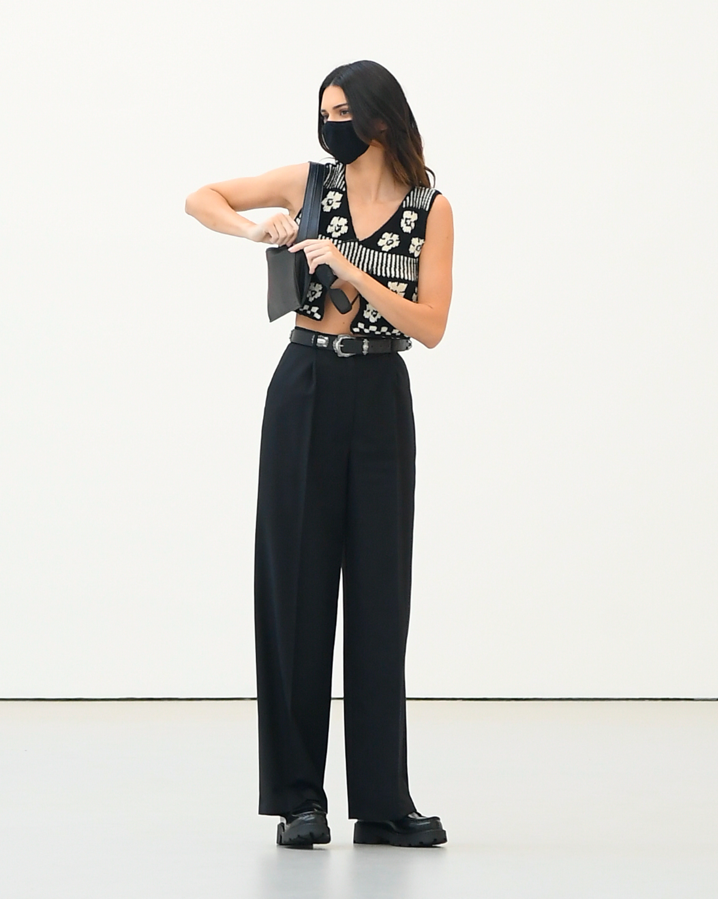 Kendall Jenner seen on October 15, 2021, in New York. | Source: Getty Images