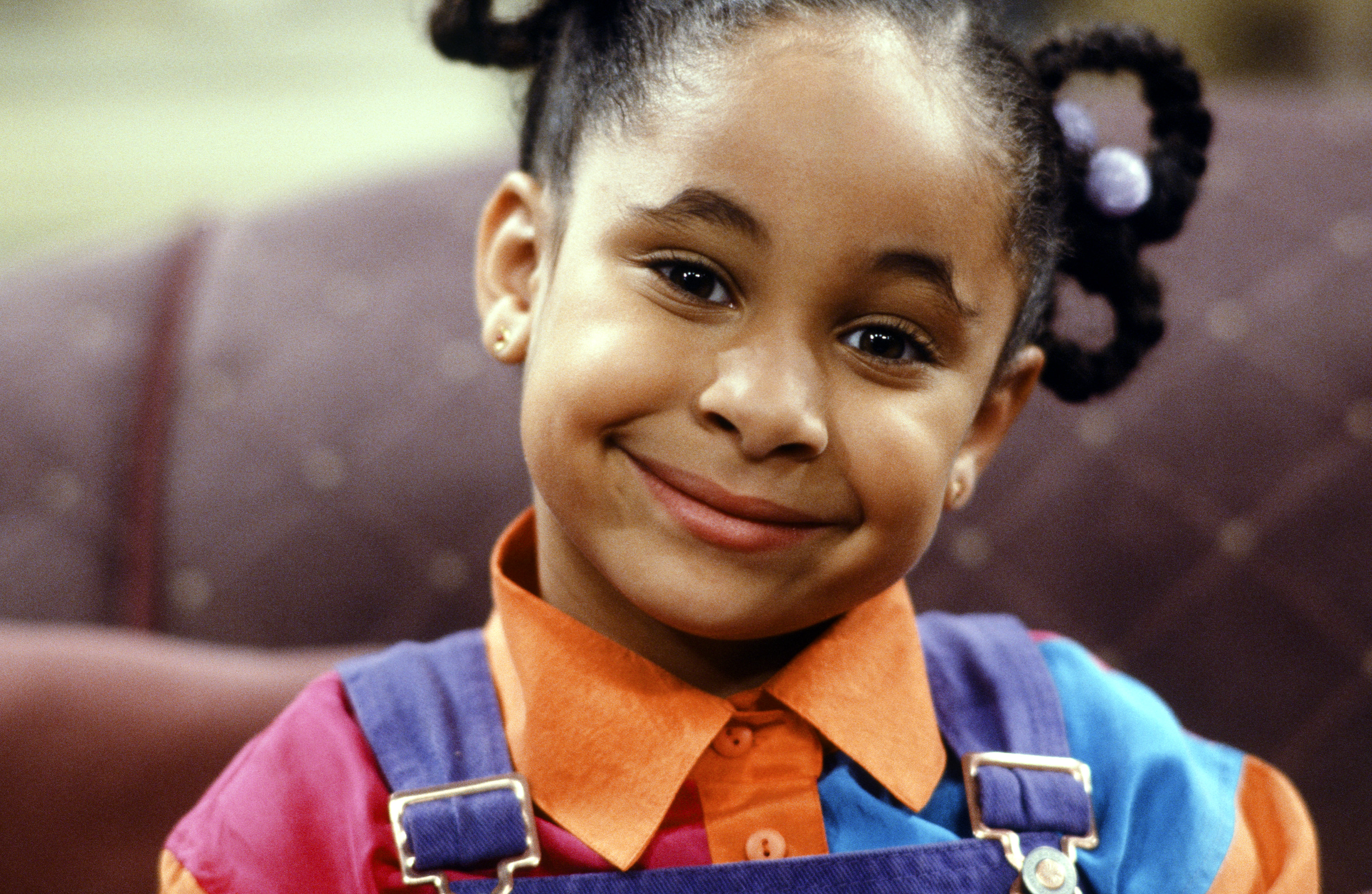 Raven Symone as Olivia Kendall on "The Cosby Show," circa 1991. | Source: Getty Images