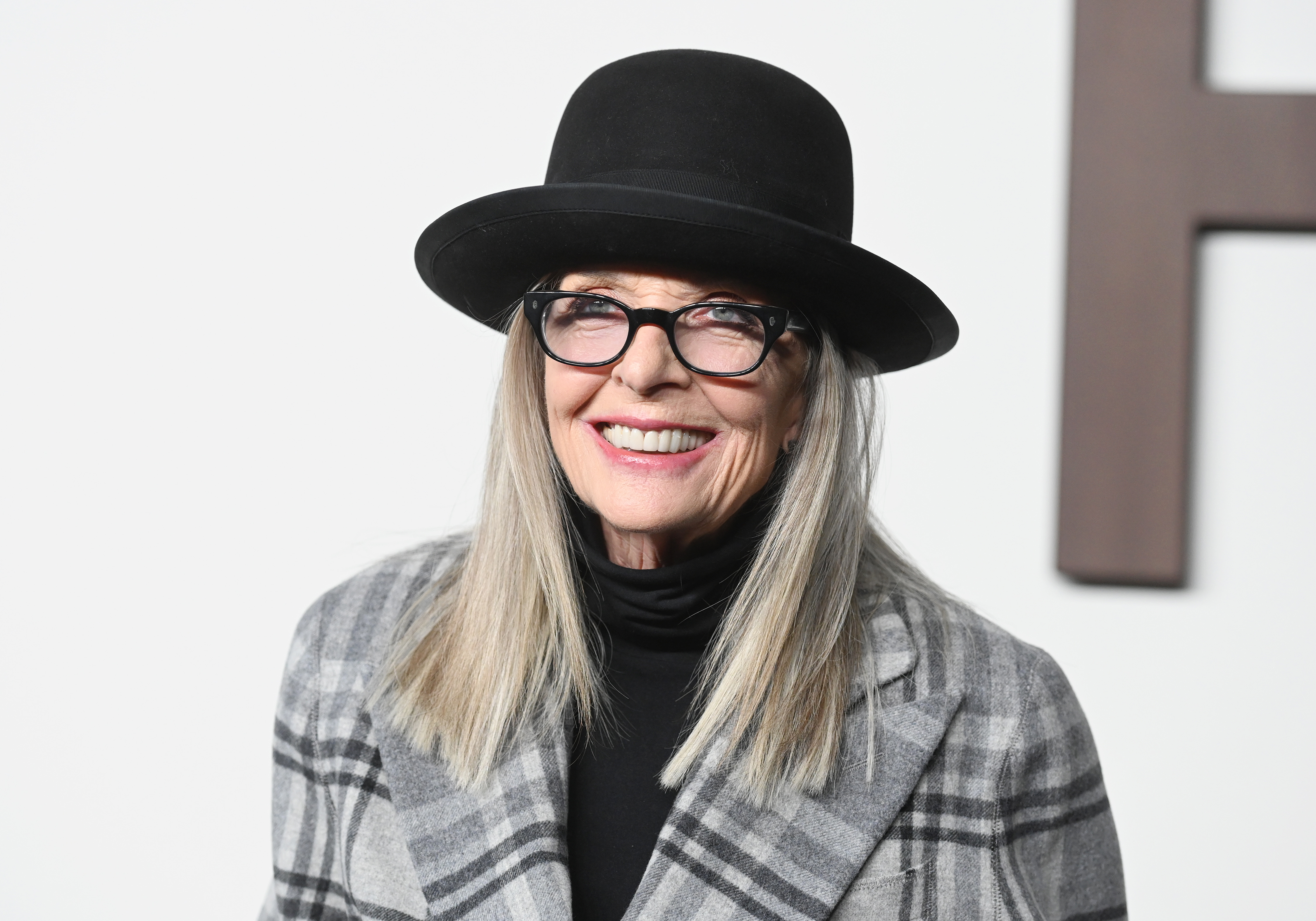 Diane Keaton at the Ralph Lauren Spring 2024 Ready to Wear Fashion Show on September 8, 2023, in New York. | Source: Getty Images