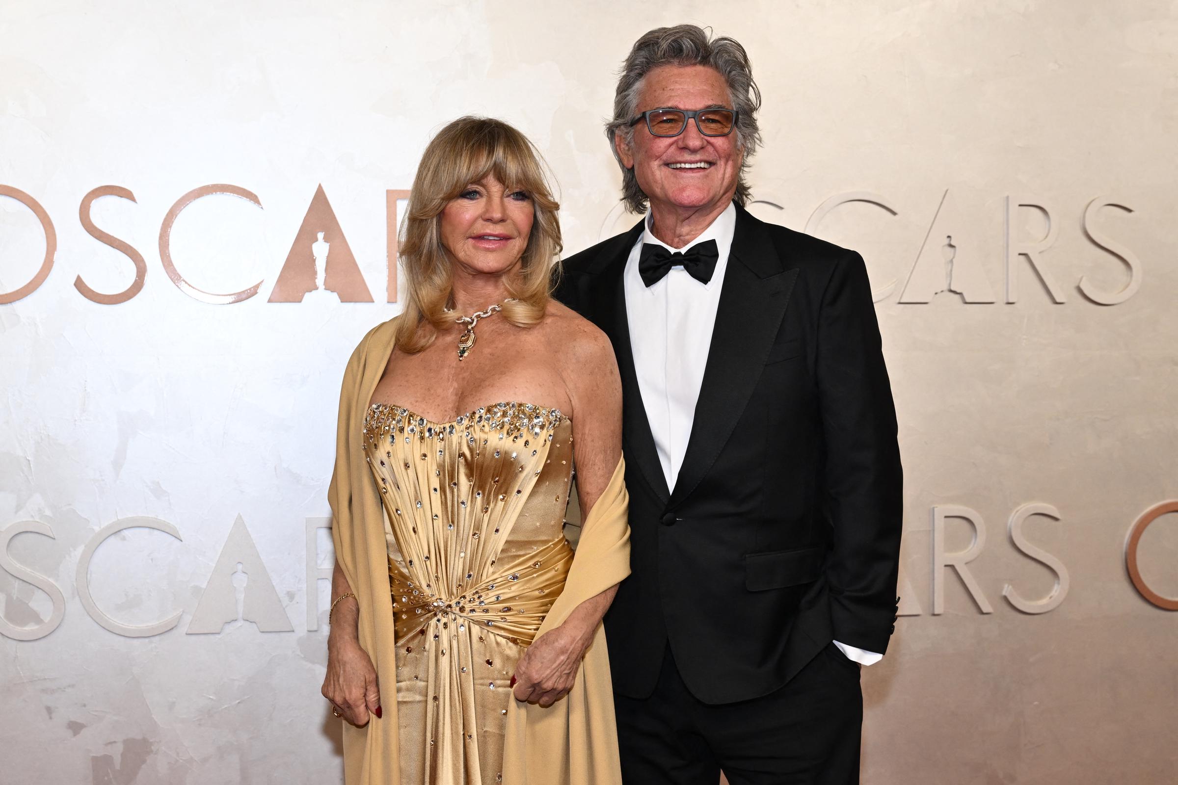 Goldie Hawn and Kurt Russell attend the 97th Annual Academy Awards on March 2, 2025 | Source: Getty Images
