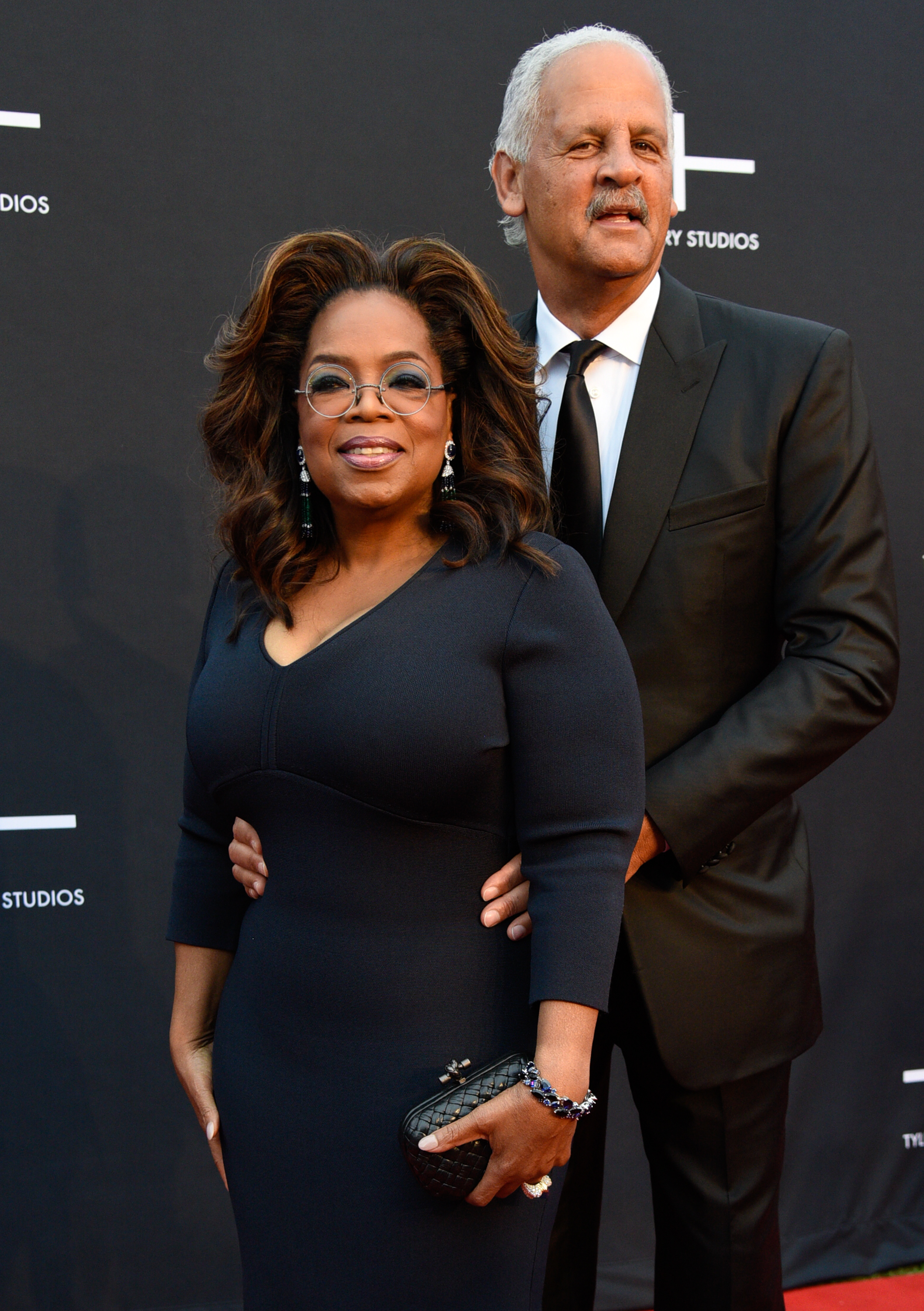 Oprah Winfrey and Stedman Graham attend Tyler Perry Studios grand opening gala on October 5, 2019 | Source: Getty Images