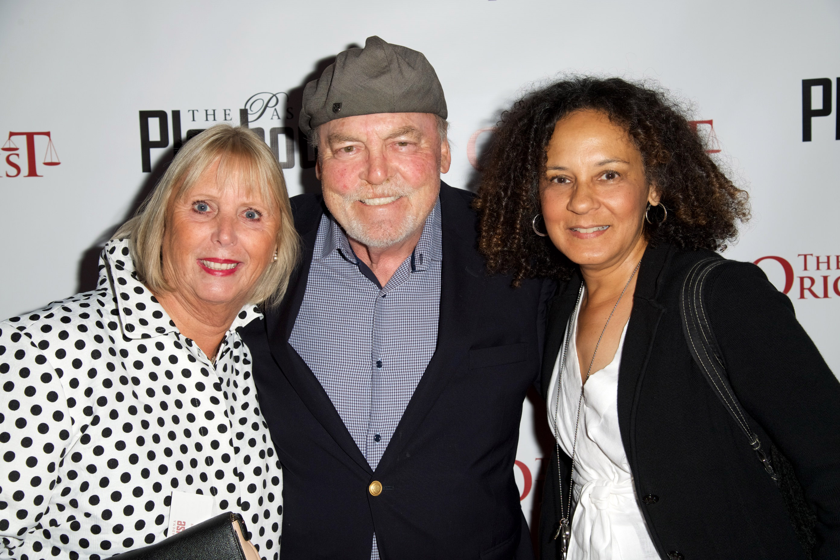 Sabrina LeBeauf, Marijke Ebbinge, and Stacy Keach attend the Pasadena Playhouse Presents "The Originalist" in California on April 13, 2017. | Source: Getty Images