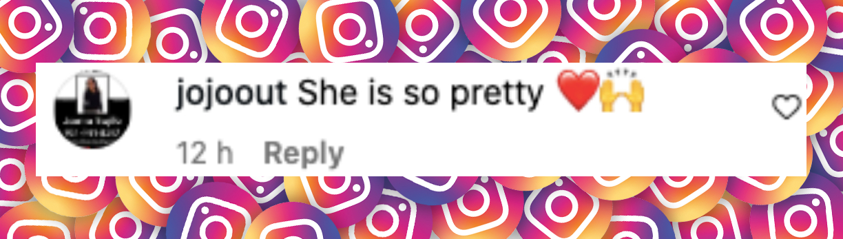 Fan comment about Vivian Brady, posted on June 16, 2025. | Source: Instagram/tombrady