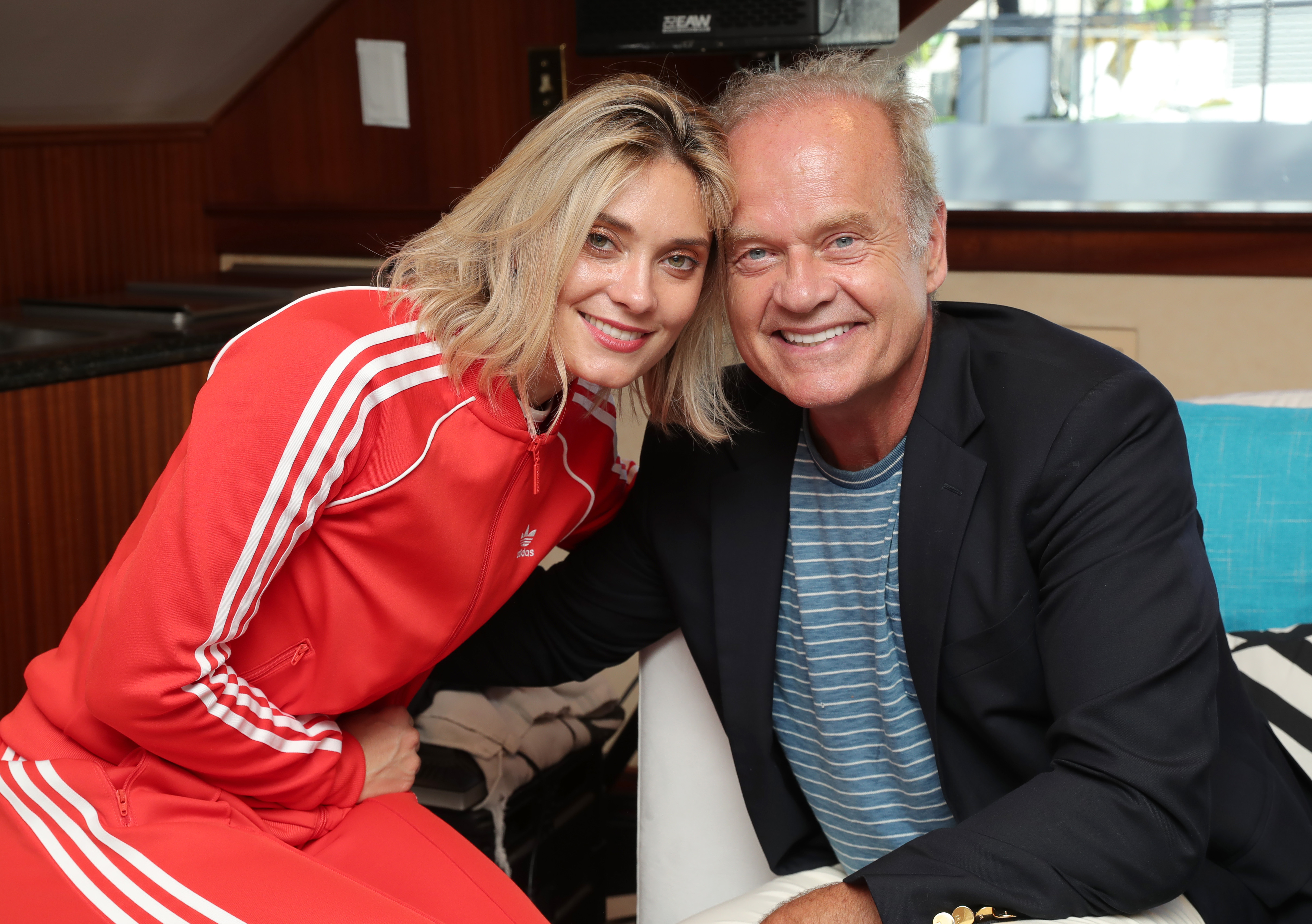 Spencer and Kelsey Grammer attend the #IMDboat at San Diego Comic-Con 2019: Day Three at the IMDb Yacht on July 20 in San Diego, California | Source: Getty Images