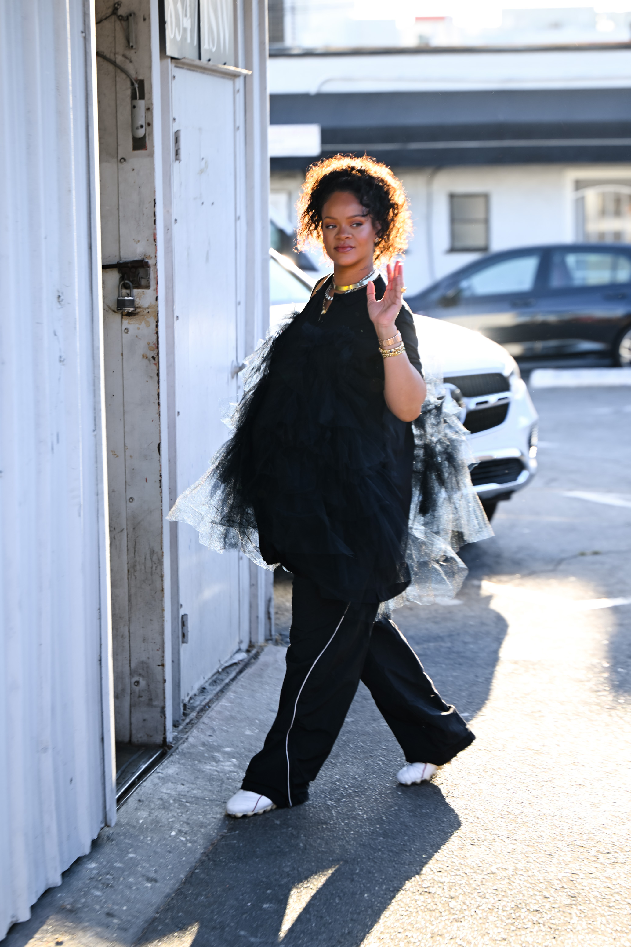 Rihanna seen on September 9, 2025, in Los Angeles, California. | Source: Getty Images