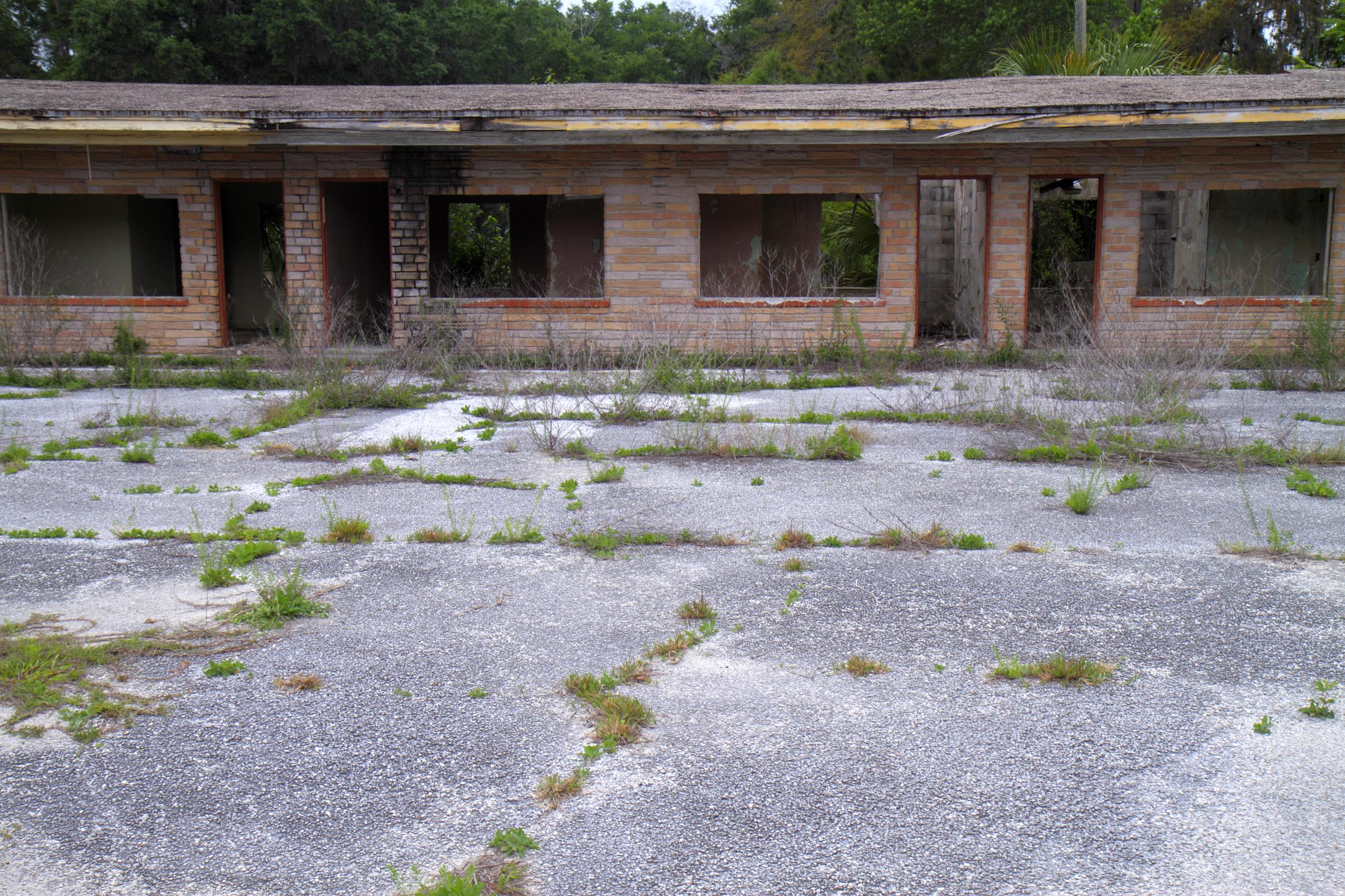 An abandoned shelter. | Source: Getty Images