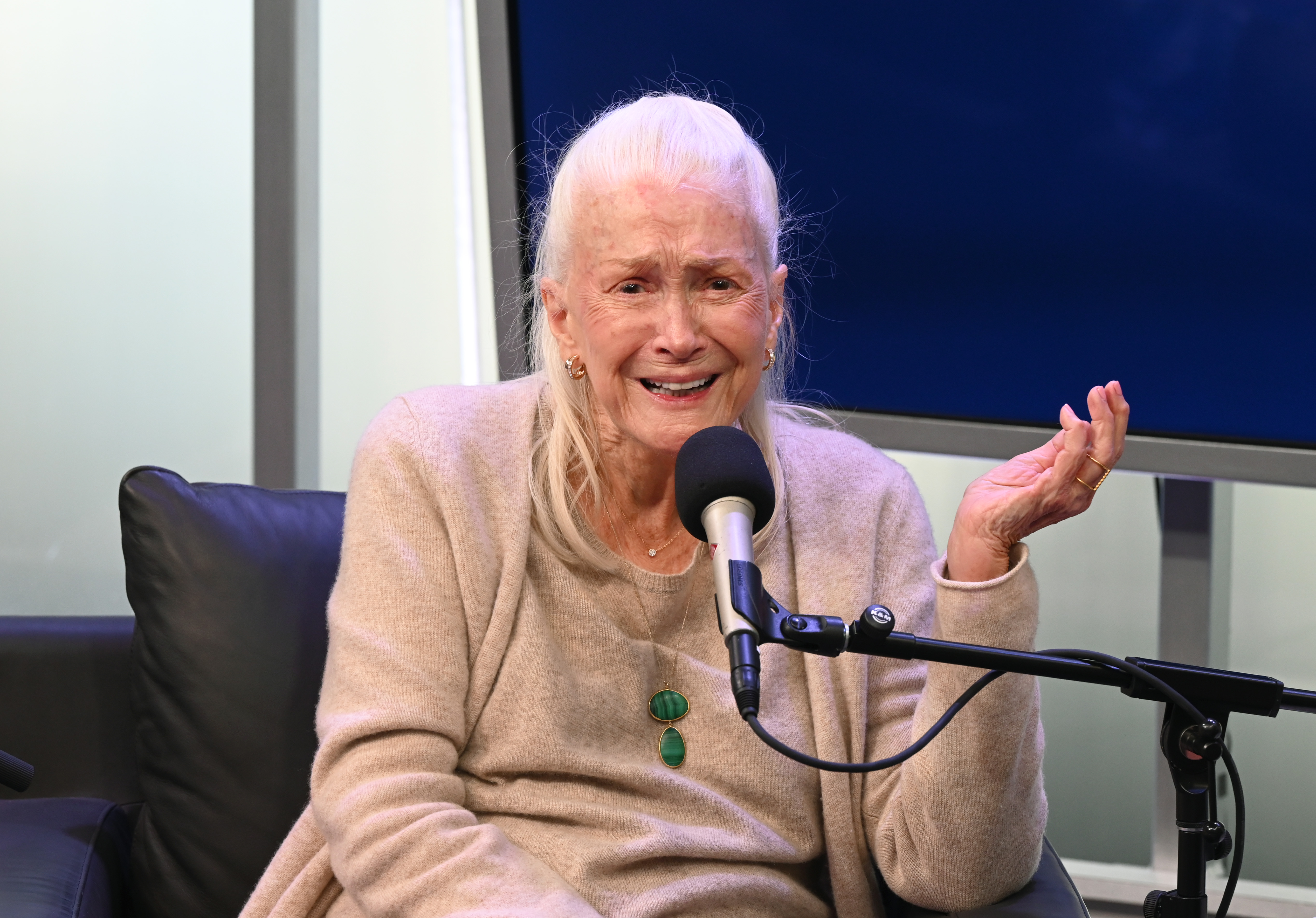 Diane Ladd at SiriusXM Studios in New York City on April 24, 2023. | Source: Getty Images
