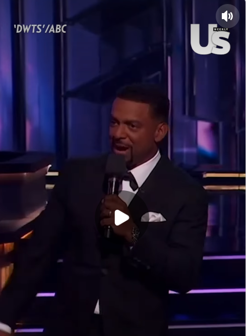 Co-host Alfonso Ribeiro tries to diffuse the tension, as seen from a video post dated November 26, 2025. | Source: Instagram Reel/usweekly