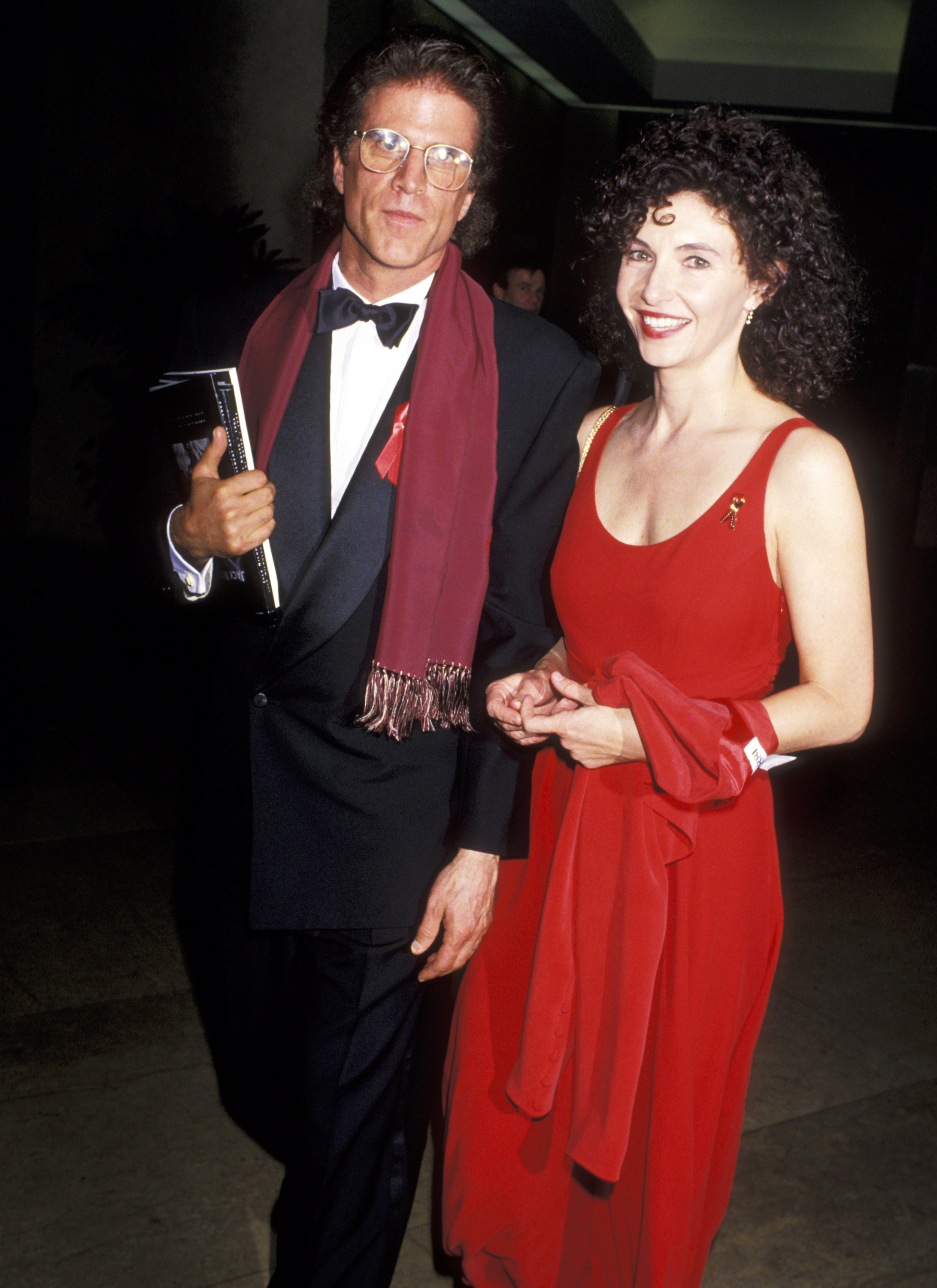 Ted Danson and Mary Steenburgen during American Film Institute Honors Jack Nicholson with a Life Achievement Award on March 3, 1994 | Source: Getty Images