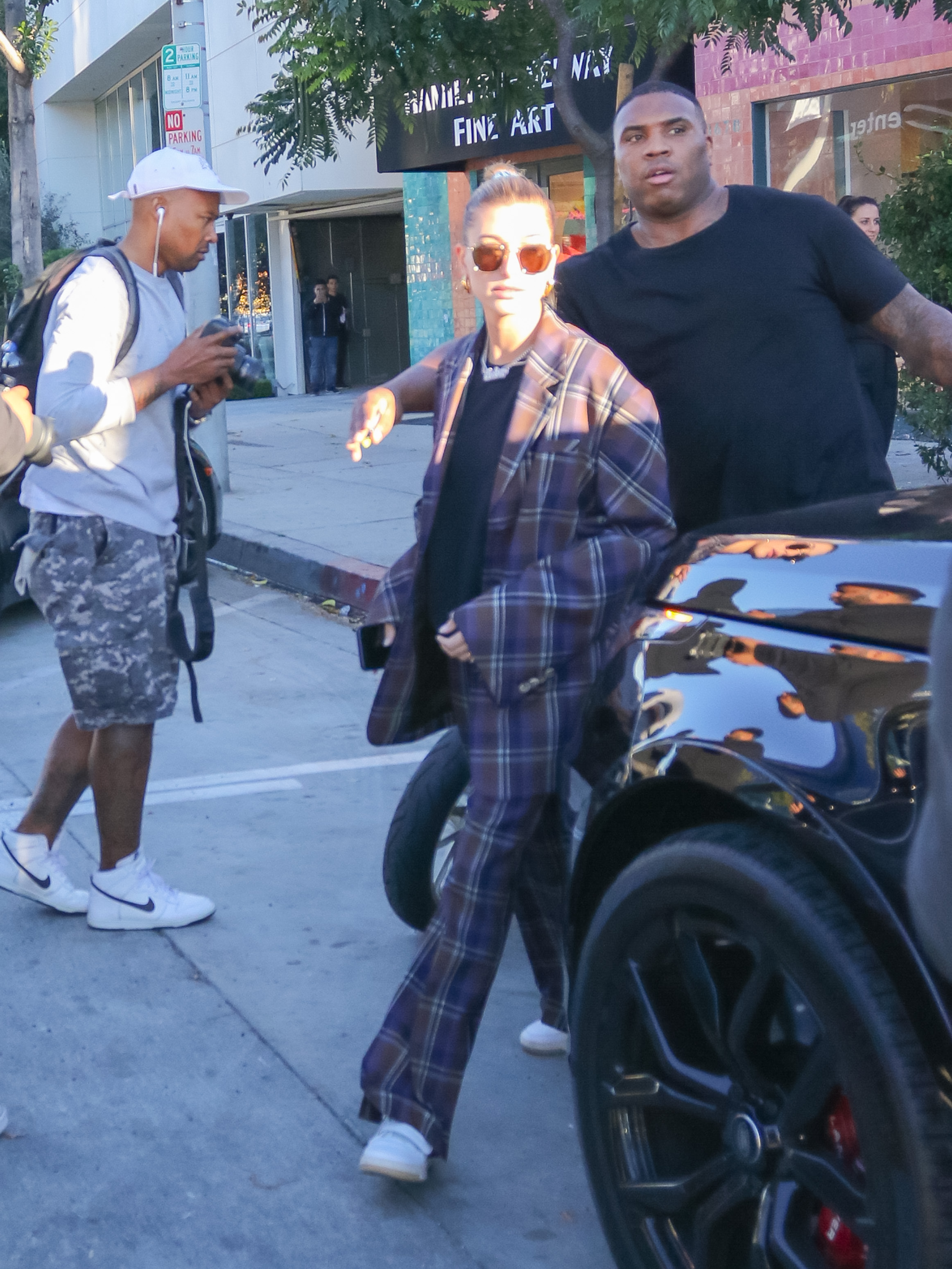 Hailey Bieber seen on December 7, 2018, in Los Angeles, California. | Source: Getty Images