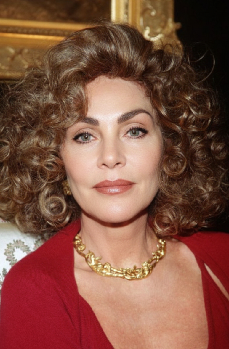 How Jocelyne Wildenstein would've possibly looked if she hadn't indulged in comestic surgery. This is perhaps a much more youthful rendering of what she would've looked in 1999, but it's more natural, especially as her cheeks and eyes aren't so distinctive. | Source: Gemini