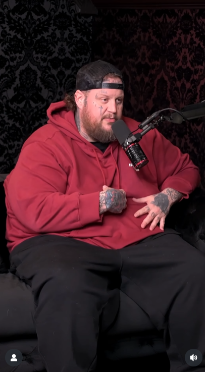 Jelly Roll talks about his weight loss journey and health concerns on the "Dumb Blonde" podcast, as posted in October 2025 | Source: Instagram/officialdumbblonde