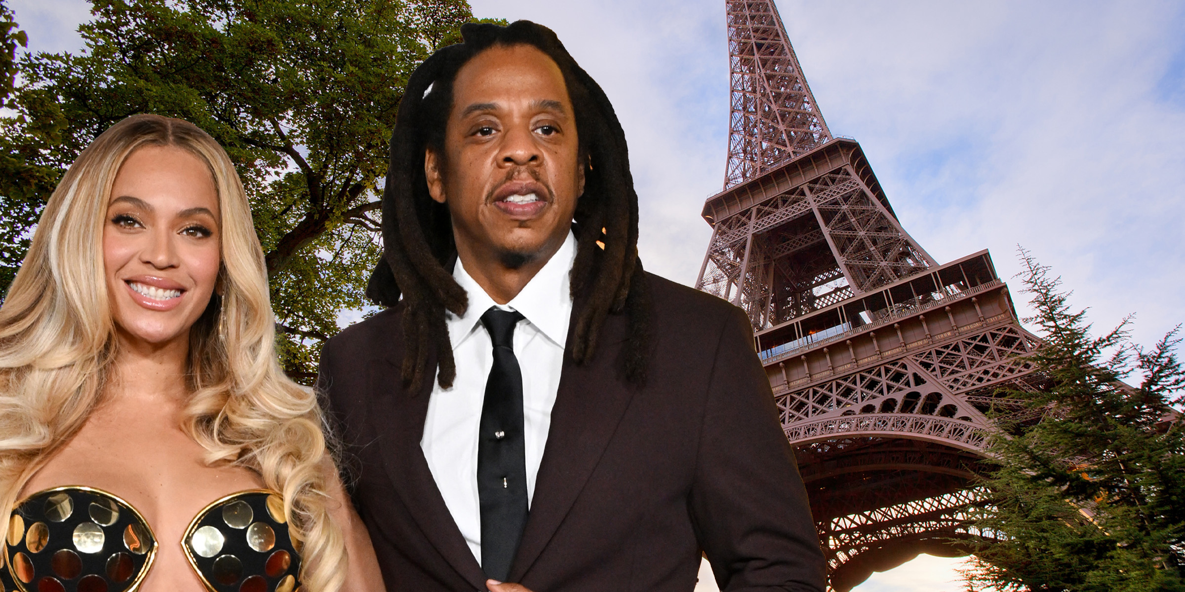 Beyoncé and Jay-Z | The Eiffel Tower | Source: Getty Images