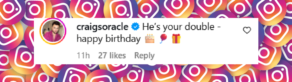 A comment under Rob Lowe's post, dated November 9, 2025. | Source: Instagram/roblowe